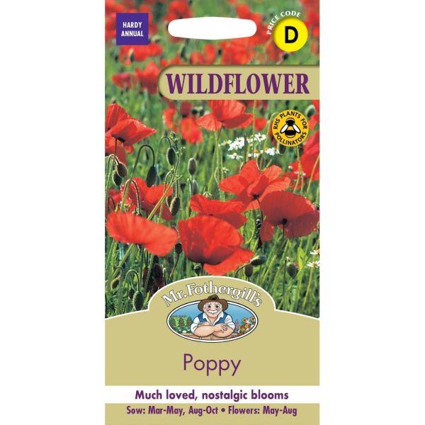 Wild Flowers Poppy Seeds